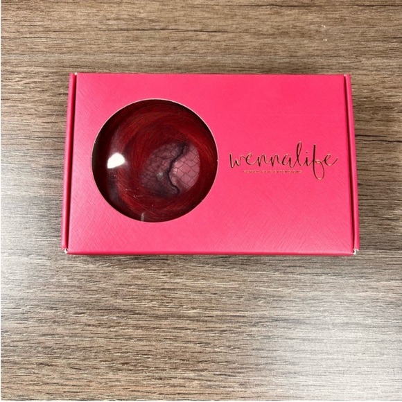 Red Remy Human Hair 20 Inch Tape In Hair Extensions - Picture 6 of 7